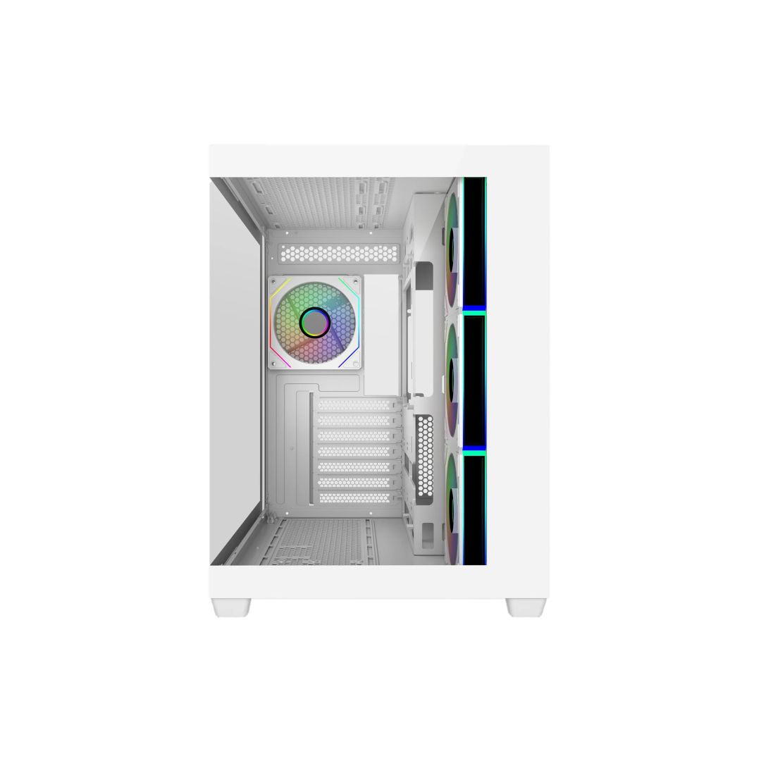 Cooler Master Elite 681 Tempered Glass White
