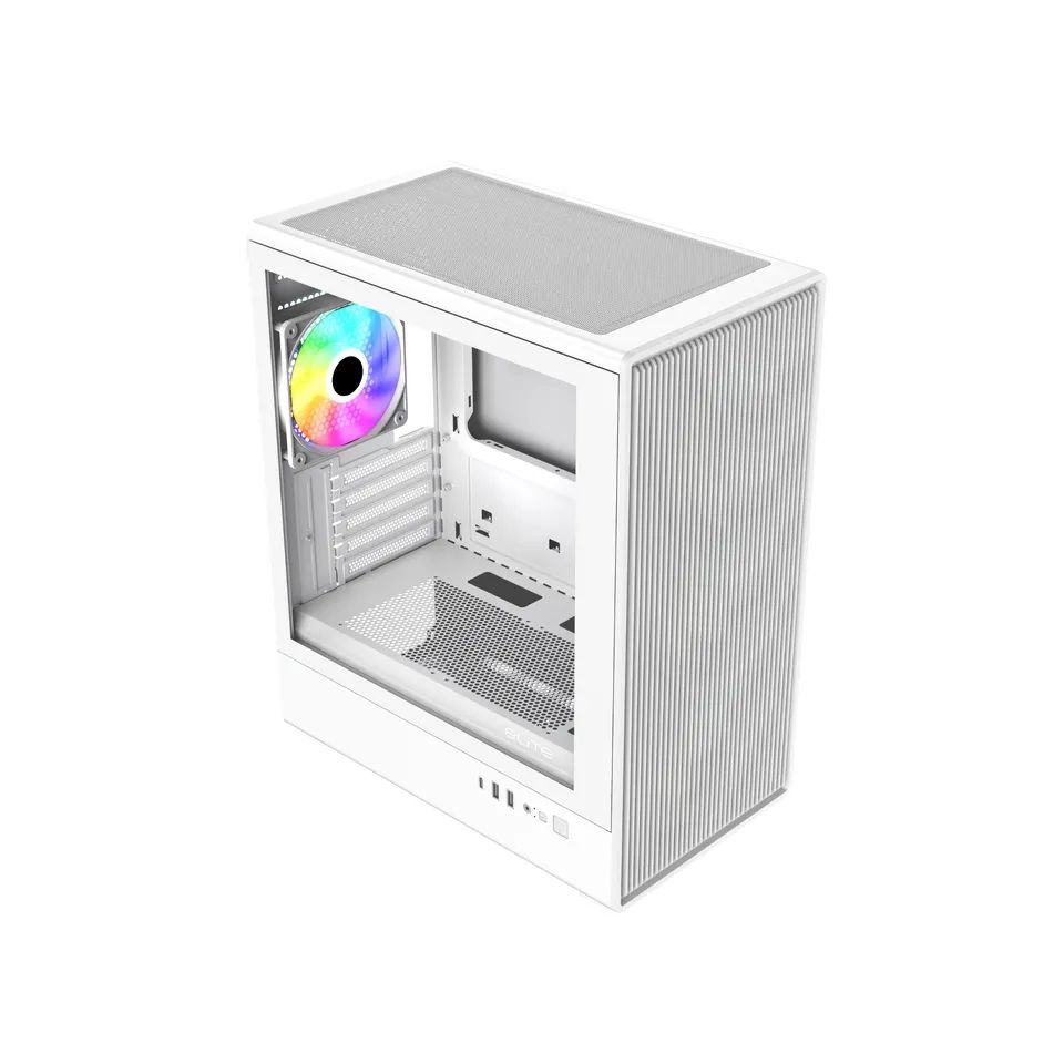 Cooler Master Elite 350 Tempered Glass White