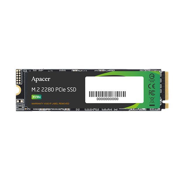 Apacer 256GB M.2 2280 NVMe AS2280P4X