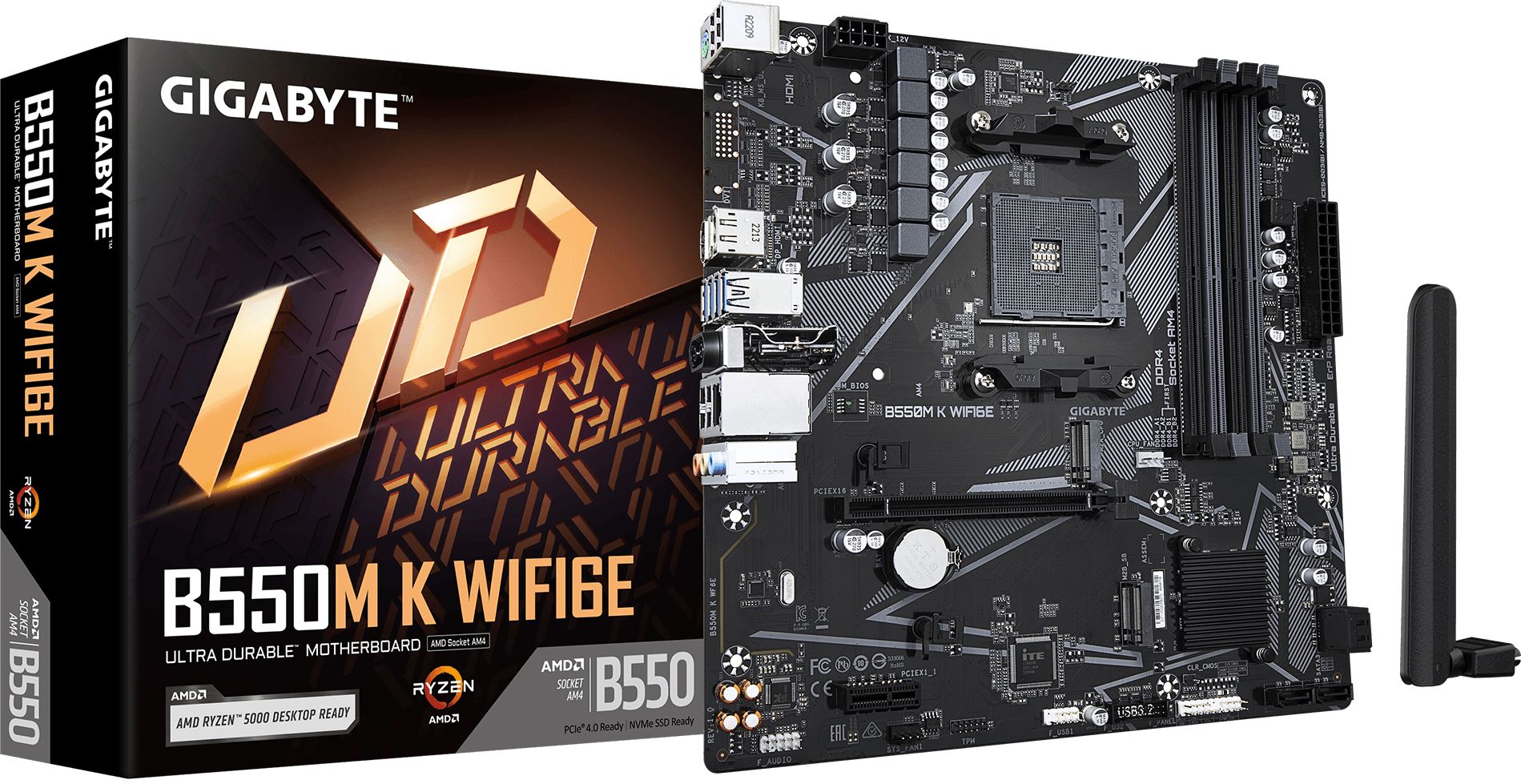 Gigabyte B550M K WIFI6E