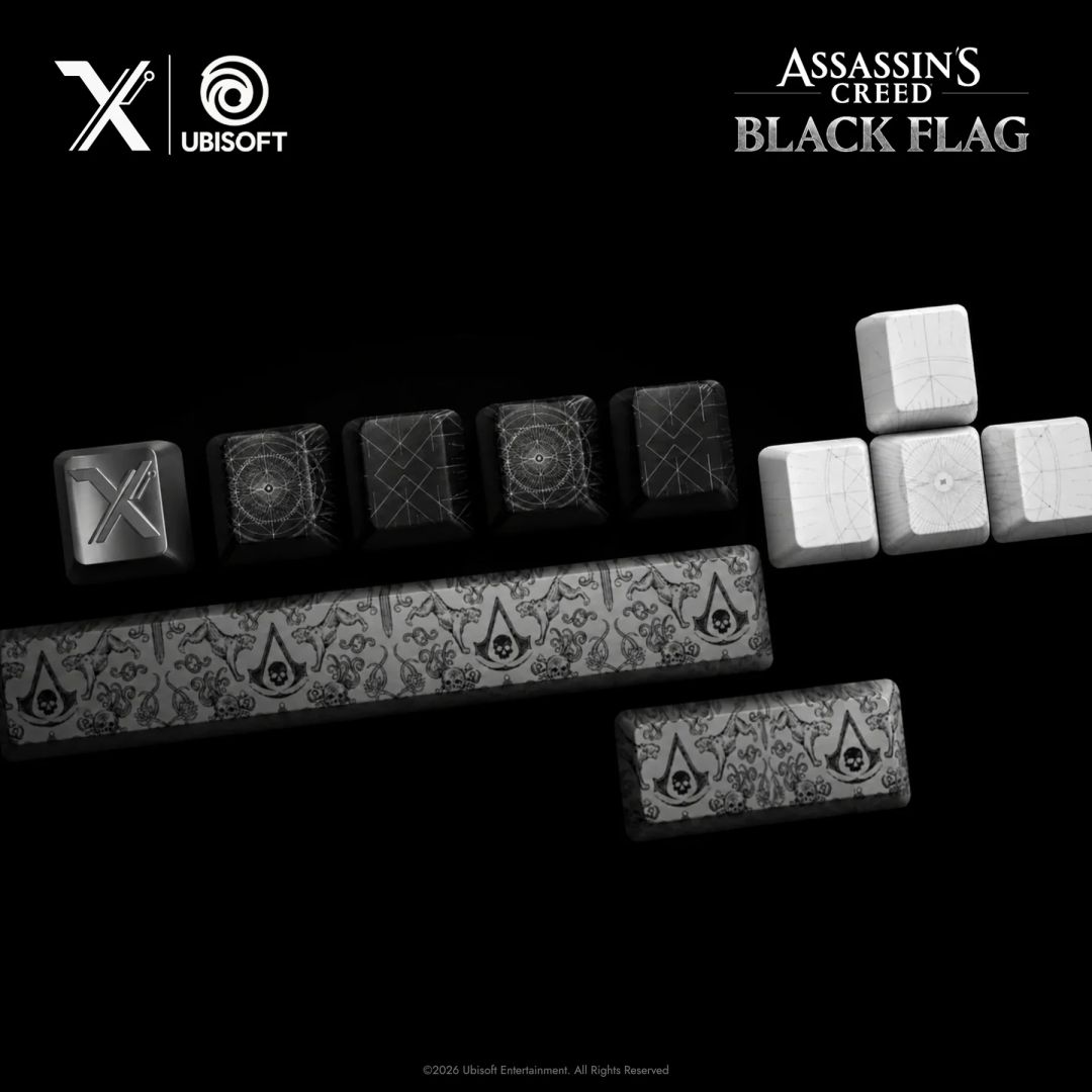 Lexip Keycap Tattoo Assassin''s Creed Black Flag: Resynced