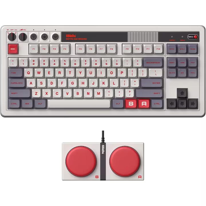 8BitDo Retro 108 Mechanical Wireless Bluetooth Keyboard N Edition US