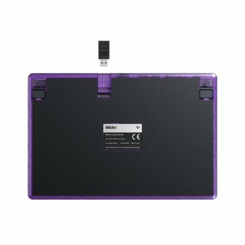 8BitDo Arcade Stick Signature Edition Transparent Purple