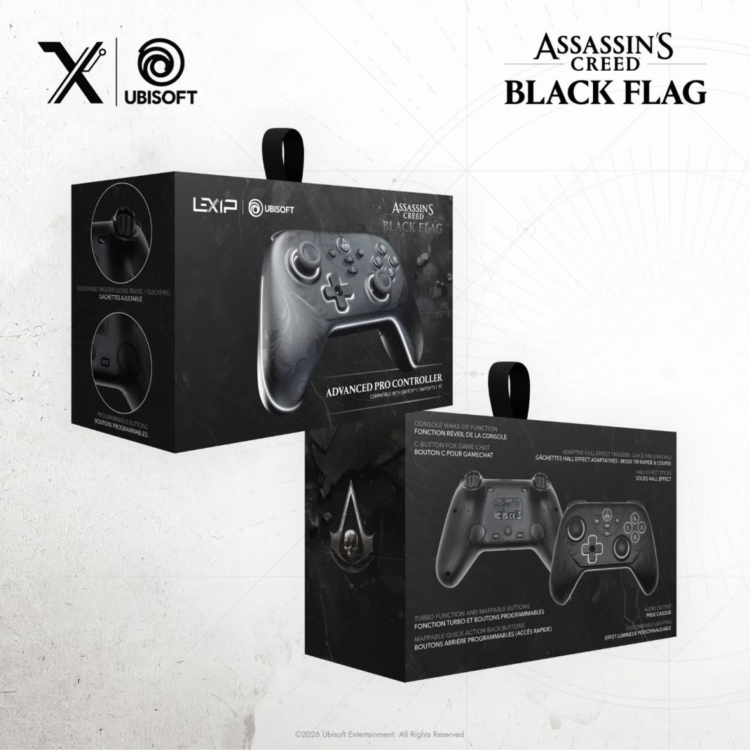 Lexip Tatoo Wireless Gamepad Assasin's Creed Blackflag: Resynced