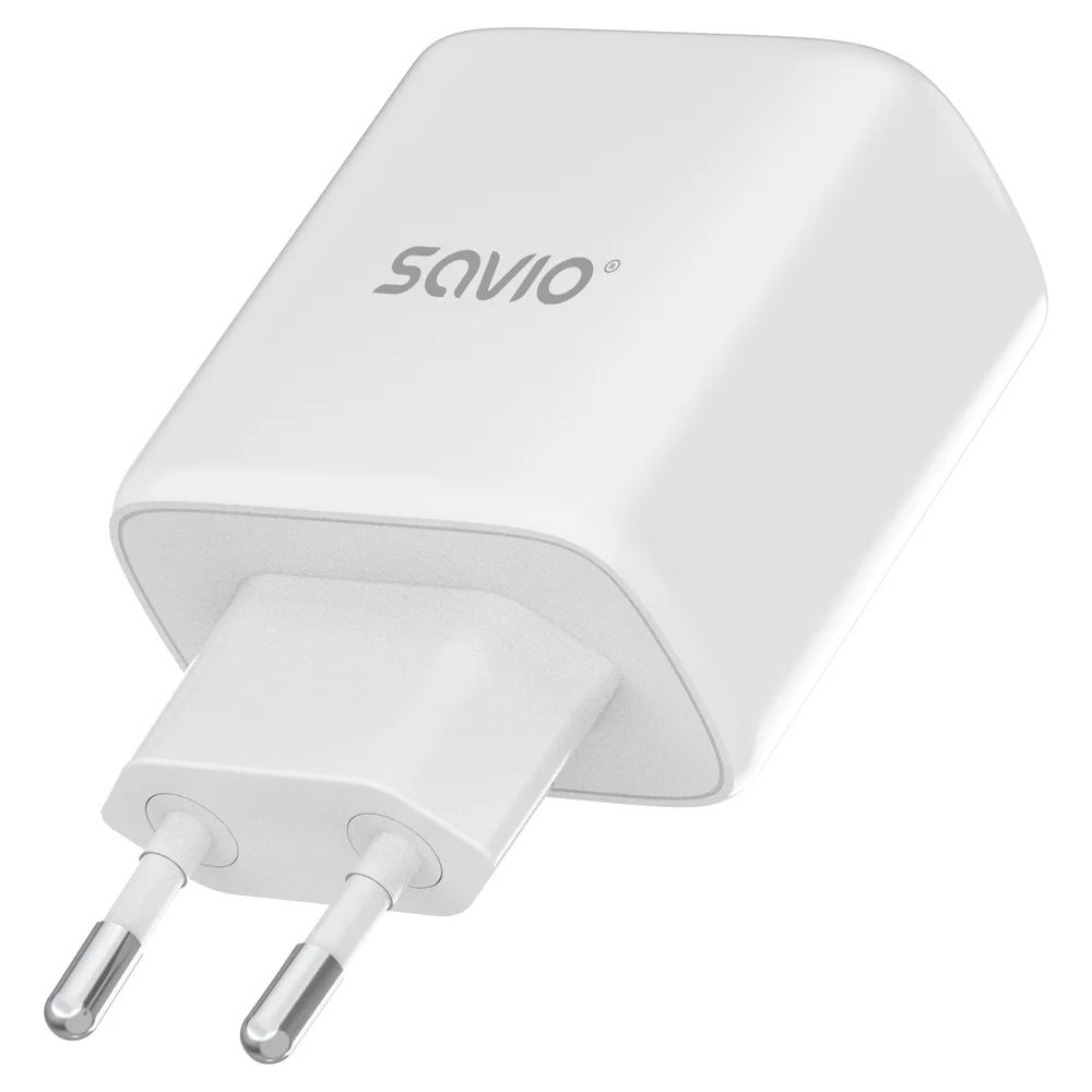 Savio LA-14 20W Wall Charger with Power Delivery 3.0 White