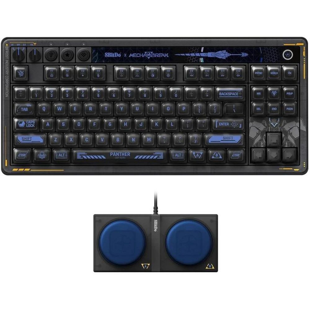 8BitDo Retro 87 Mechanical Wireless Bluetooth Keyboard Mecha Break Edition
