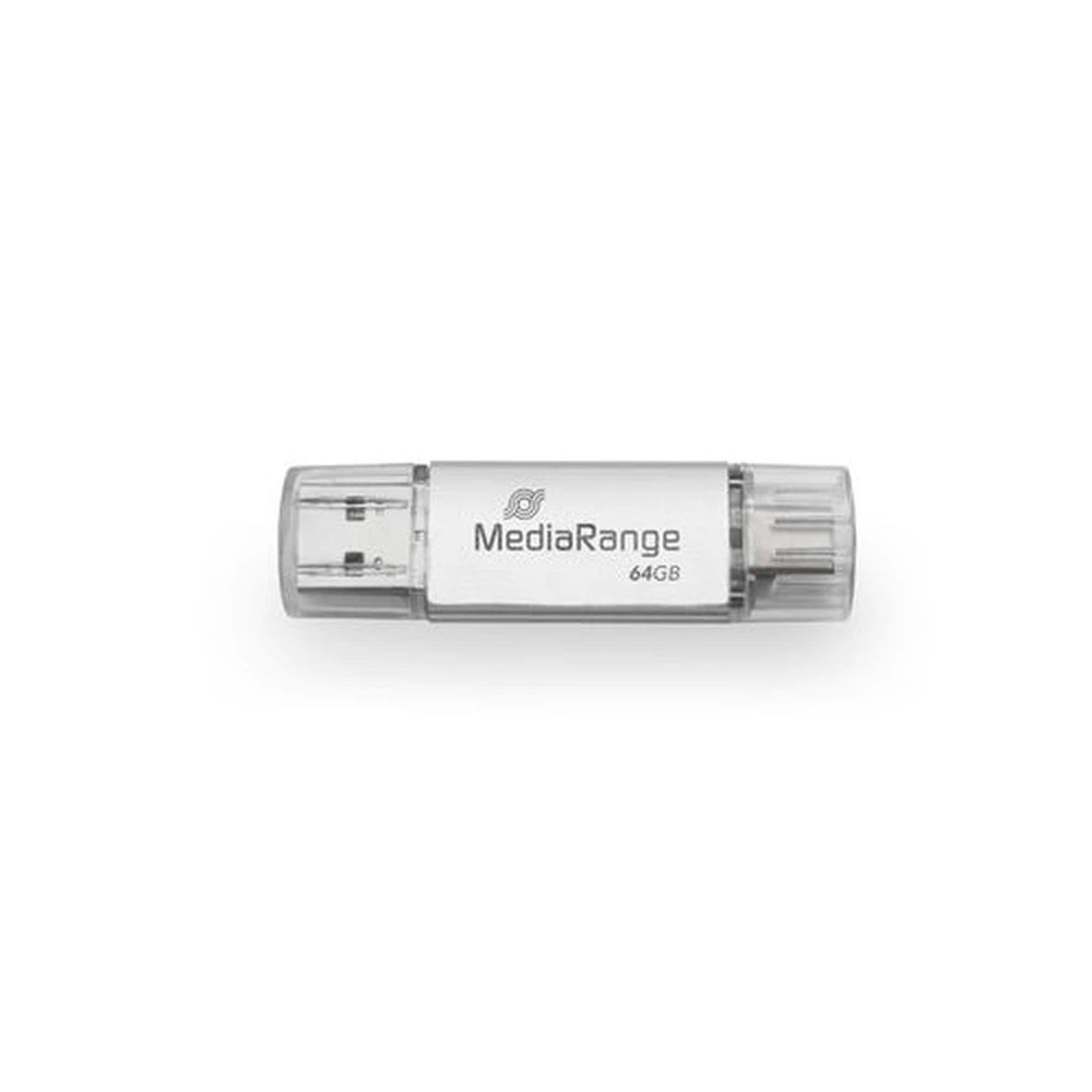 MediaRange 64GB MR937 USB3.2 Silver