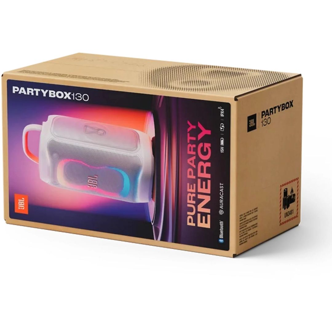 JBL Patrybox 130 Bluetooth Speaker White