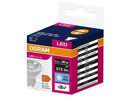 Osram Value PAR16 LED izzó hideg fehér GU10