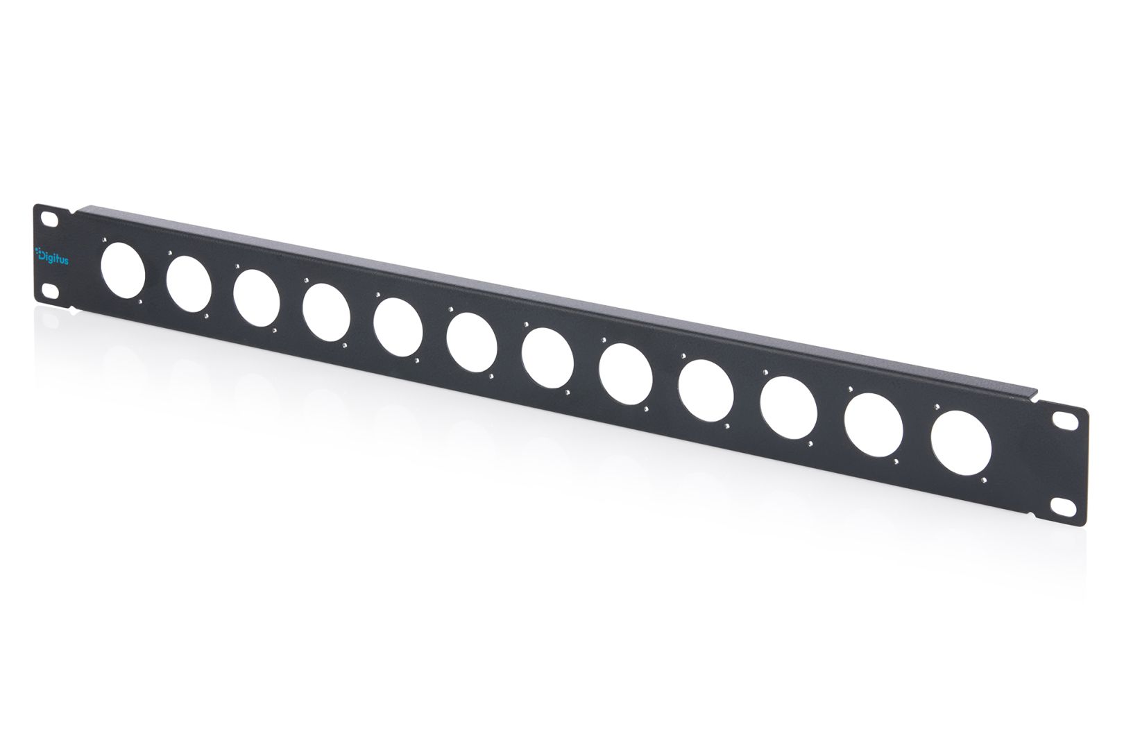 Digitus 1U rack panel for 12 x D-Type modules