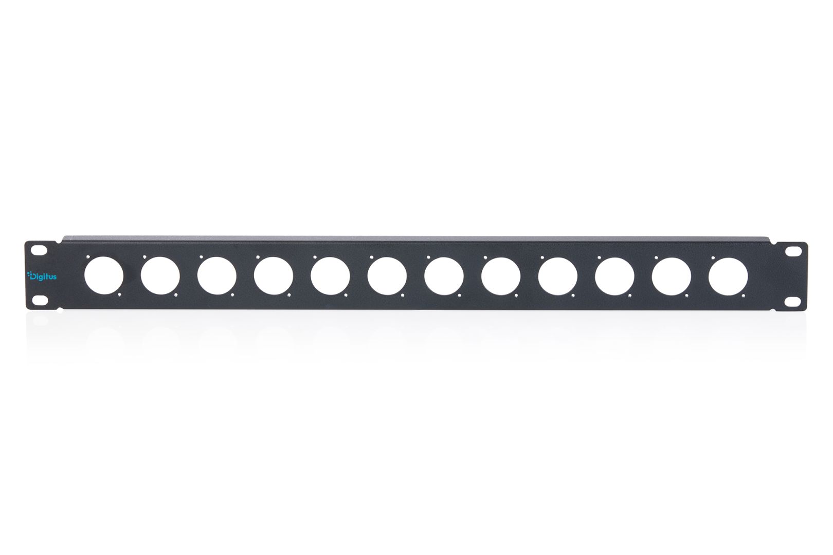 Digitus 1U rack panel for 12 x D-Type modules