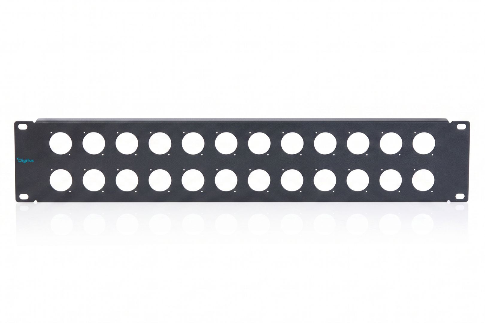 Digitus 2U rack panel for 24 x D-Type modules