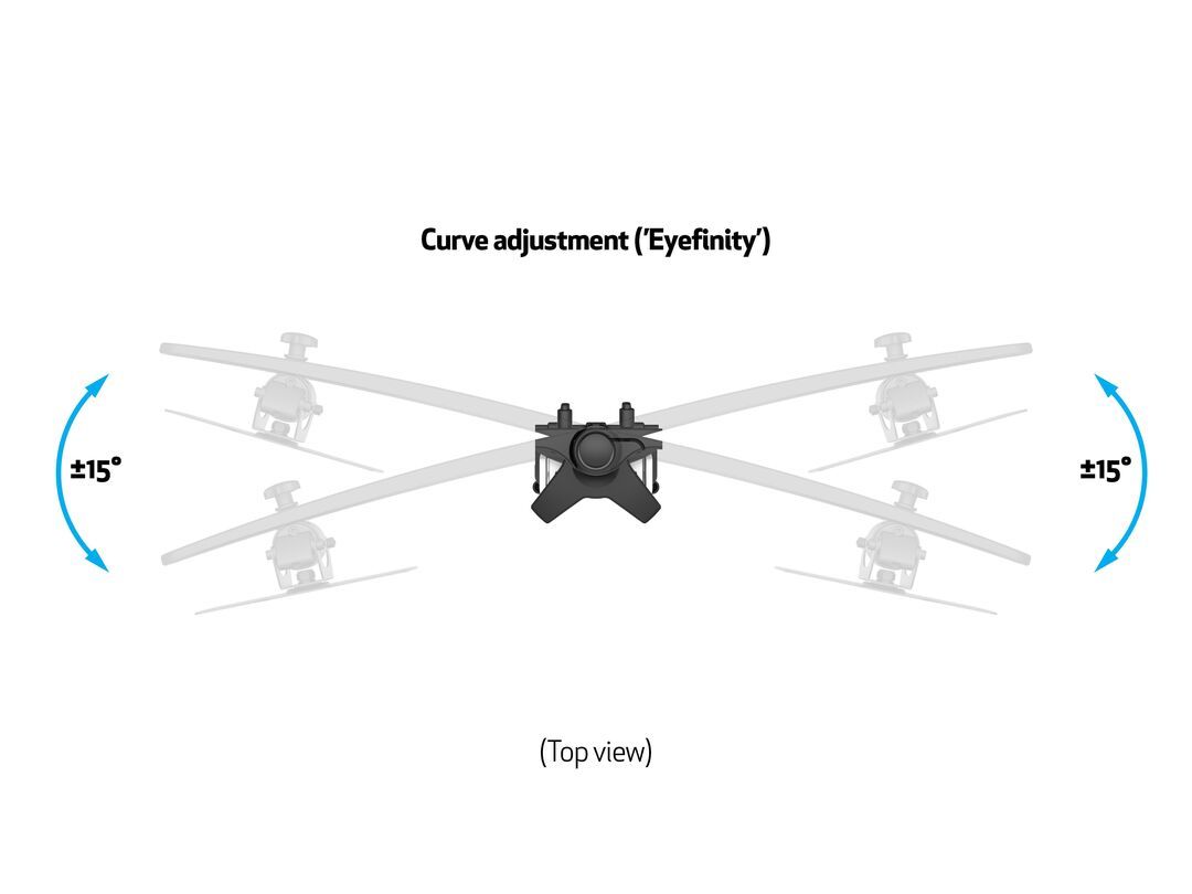 Multibrackets M VESA Desktopmount Dual Desk Clamp 24