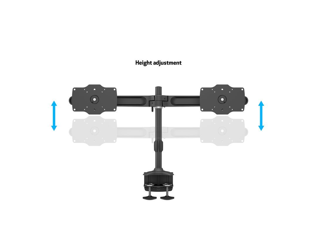 Multibrackets M VESA Desktopmount Dual Desk Clamp 24