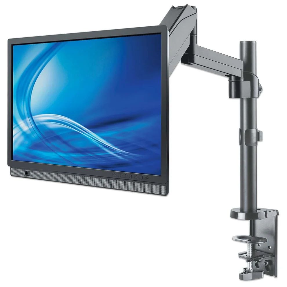 Manhattan Universal Gas Spring Monitor Mount with Height-Adjustable Arm 17