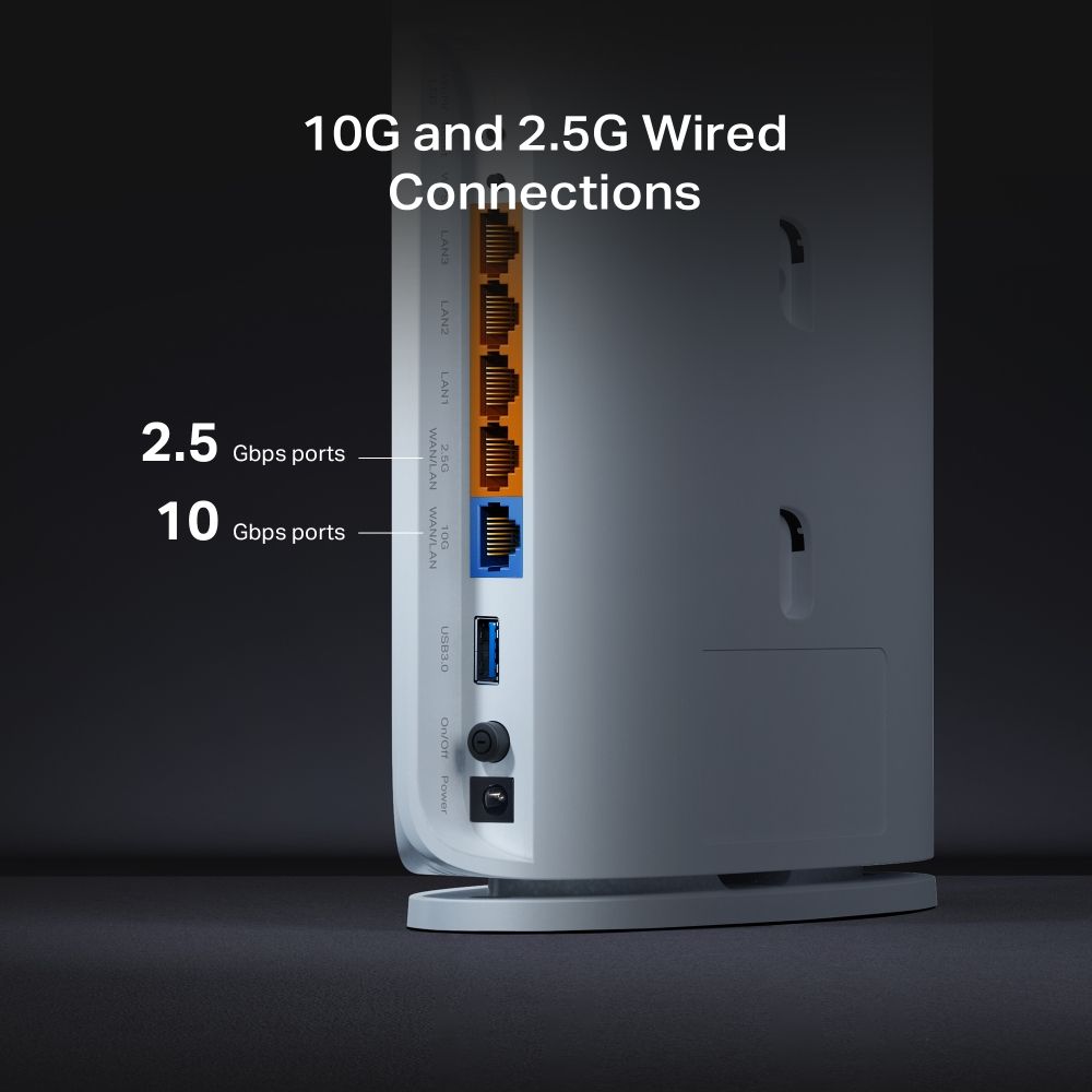 TP-Link Archer BE450 BE7200 Dual-Band Wi-Fi 7 Router