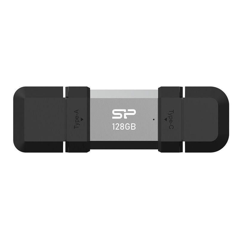 Silicon Power 128GB Mobile C51 OTG USB3.1 Black/Silver