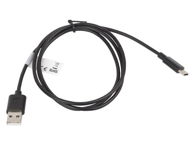 Lanberg USB-C to USB-A 1m Black