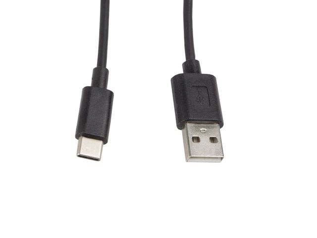 Lanberg USB-C to USB-A 1m Black
