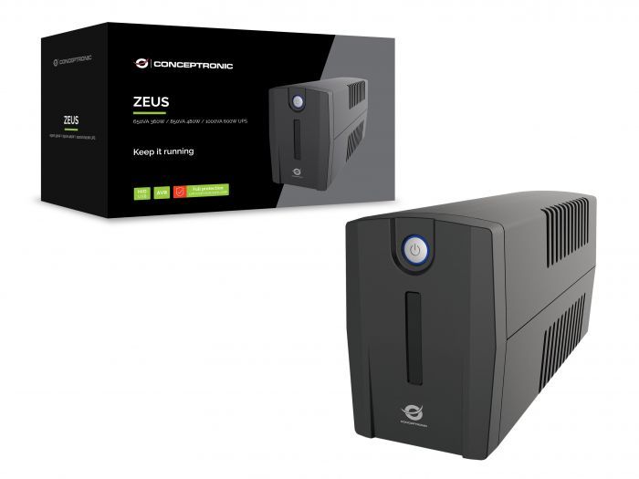 Conceptronic  ZEUS07E 1000VA 600W UPS