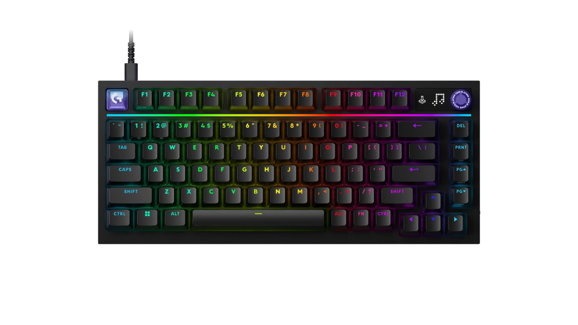 Logitech G316 X 75 Gaming Keyboard Black HU