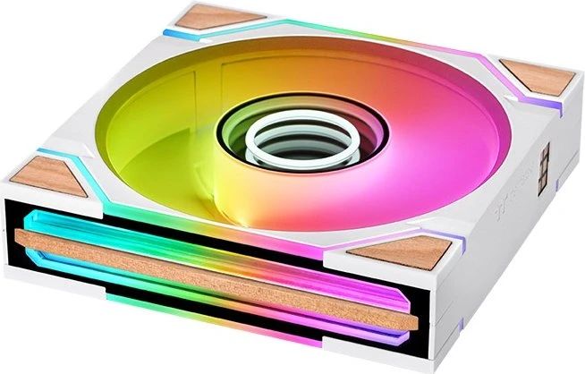 Thermaltake SWAFAN 120 EX INFINITY ARGB Sync PC Cooling Fan Wood Edition Snow (3-Fan Pack)