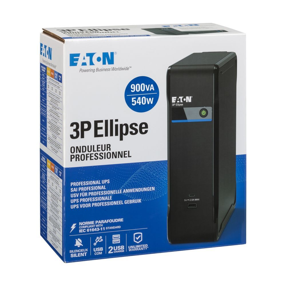 EATON 3P Ellipse 900VA UPS