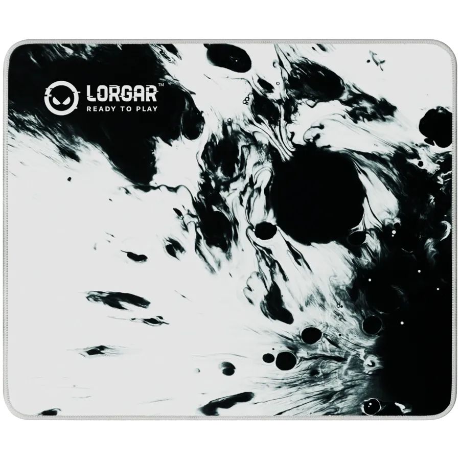 LORGAR MPA14M Egérpad Black/White