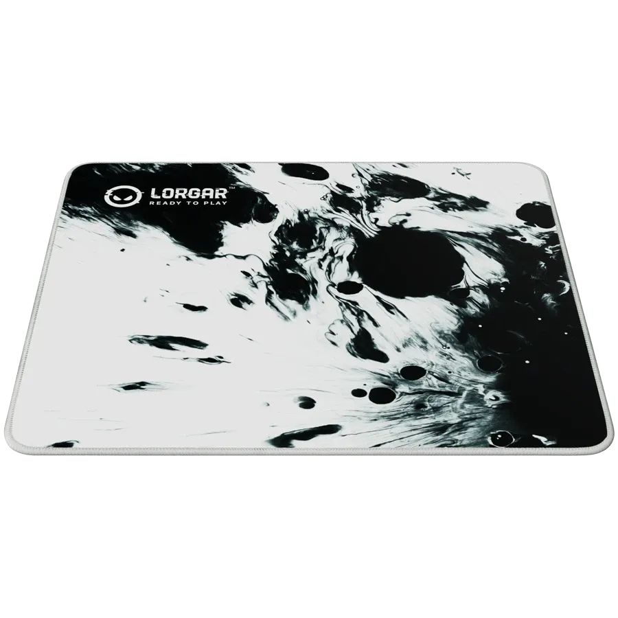 LORGAR MPA14M Egérpad Black/White