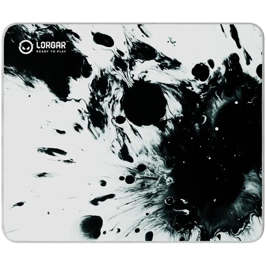 LORGAR MPA14L Egérpad Black/White