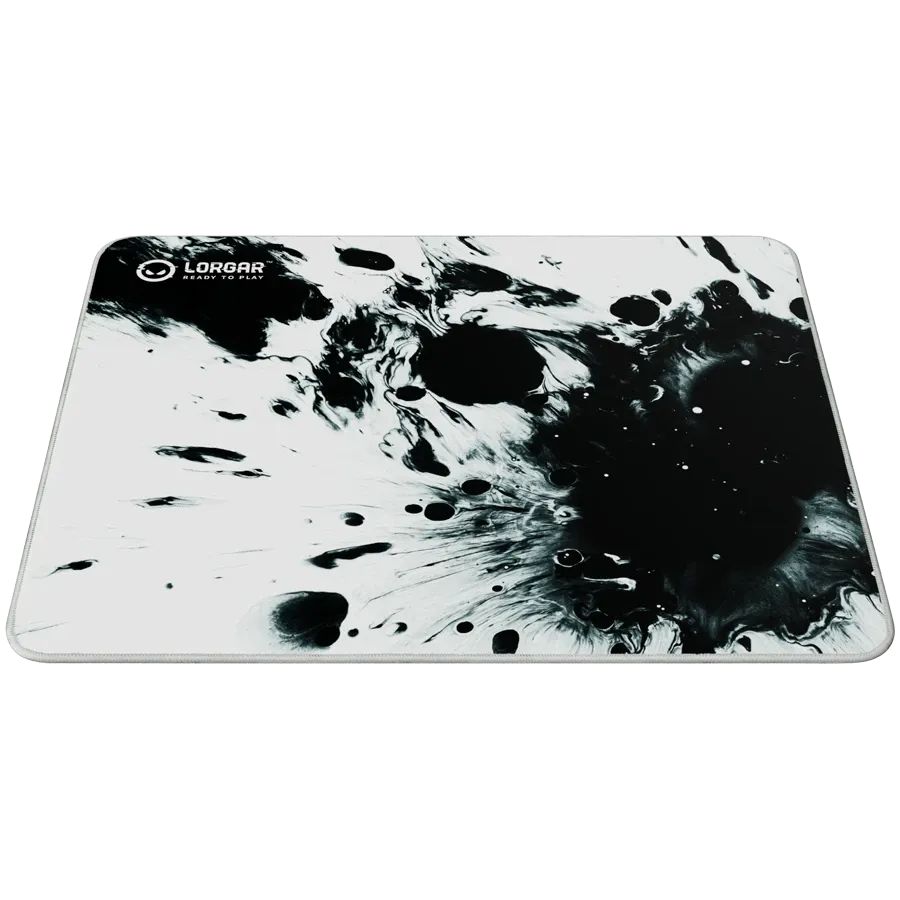 LORGAR MPA14L Egérpad Black/White
