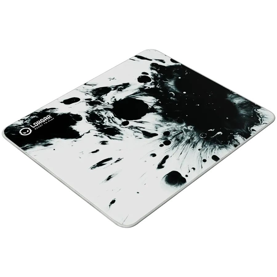 LORGAR MPA14L Egérpad Black/White
