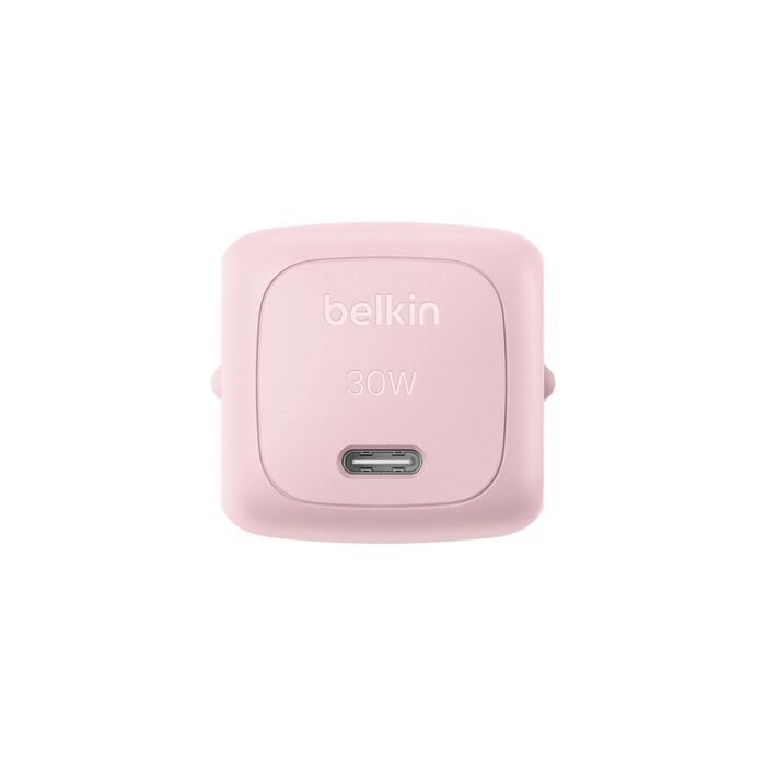 Belkin BoostCharge Compact USB-C Wall Charger 30W Pink