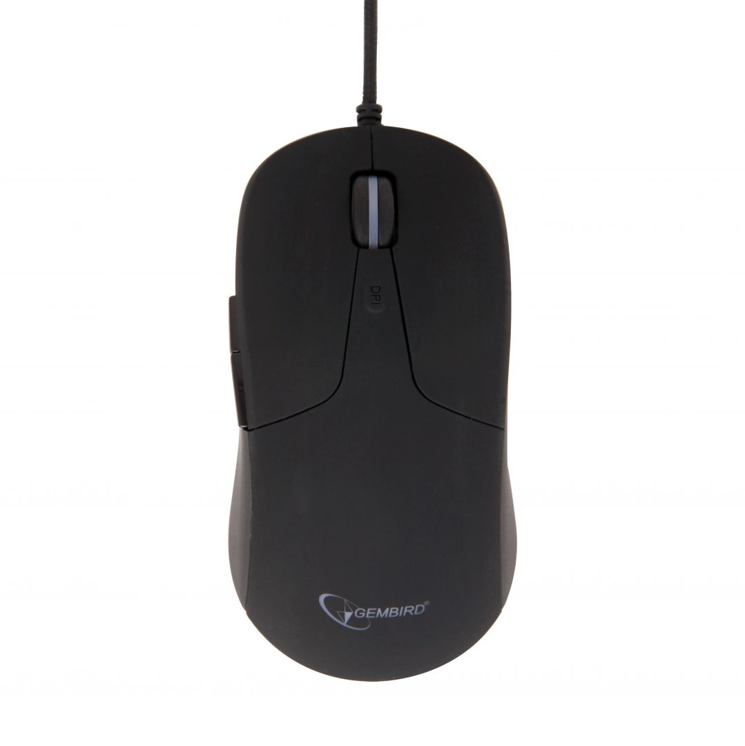 Gembird MUS-UL-01 Illuminated large size mouse Black
