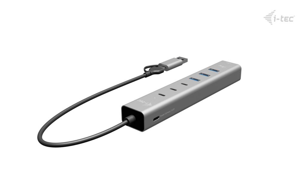 I-TEC USB-C/USB-A Metal HUB 6 port 