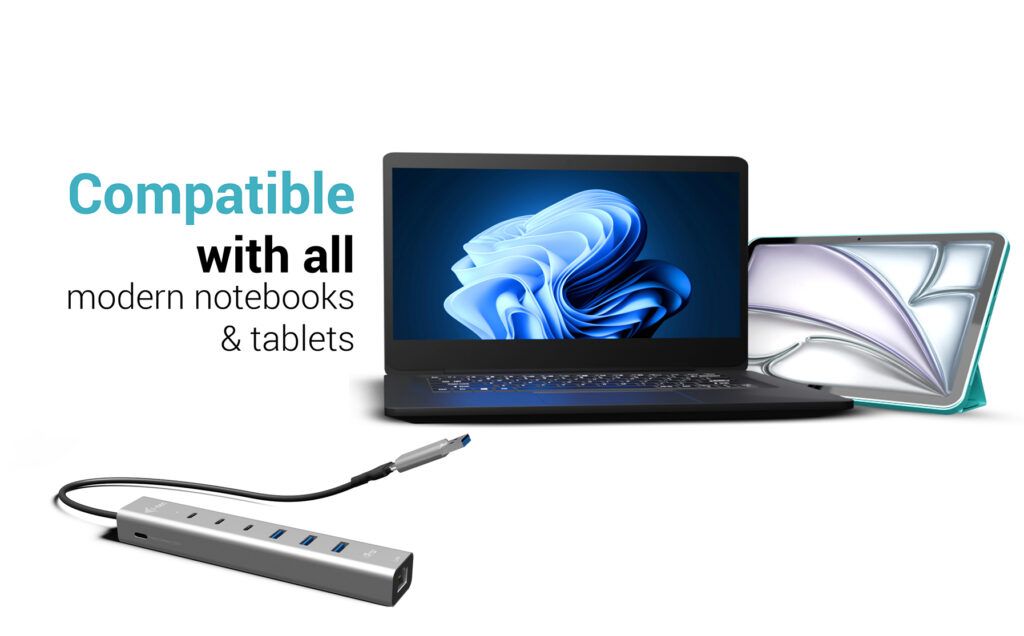 I-TEC USB-C/USB-A Metal HUB 6 port 