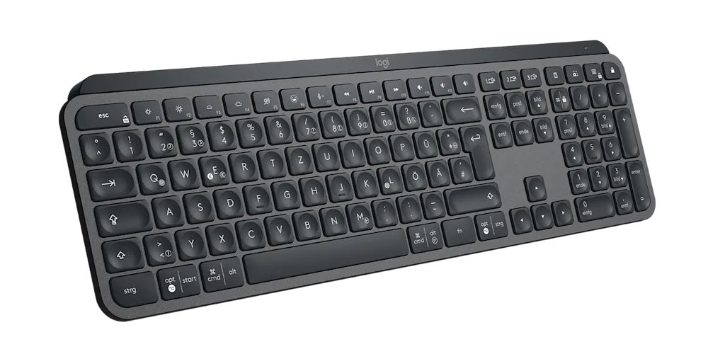 Logitech Mx Keys for Business Wireless Keyboard Graphite DE