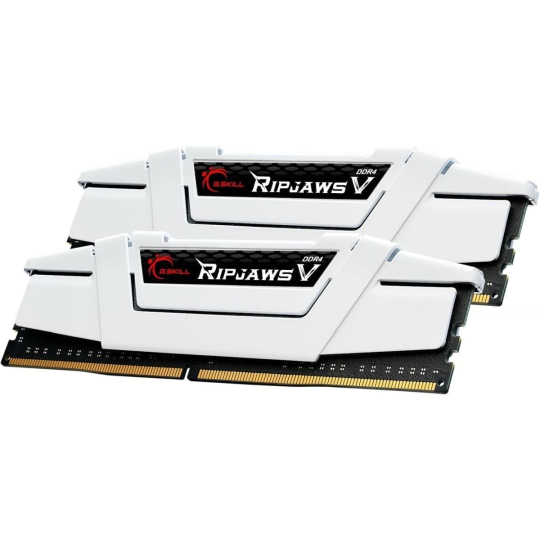 G.SKILL 16GB DDR4 3200MHz Kit(2x8GB) RipjawsV White