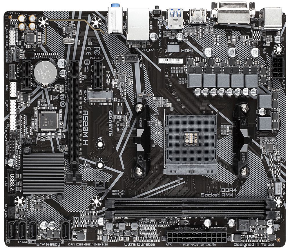 Gigabyte A520M H