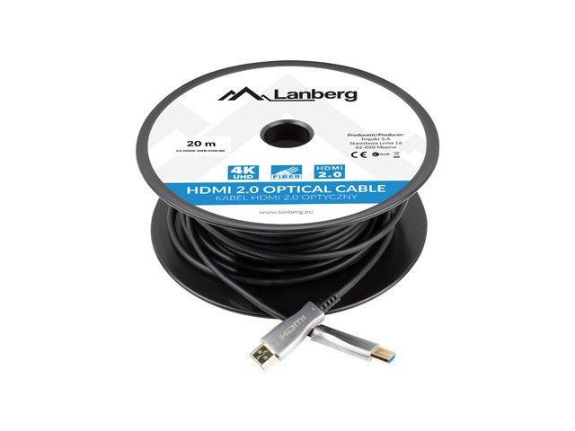 Lanberg HDMI to HDMI 20m Black