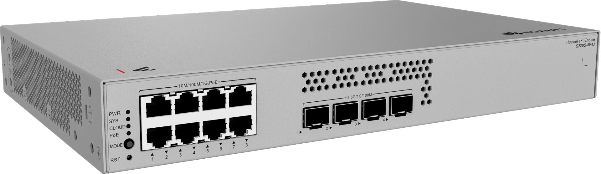 Huawei eKitEngie S220S-8P4J 8xGigabit ports (128W PoE+) Switch