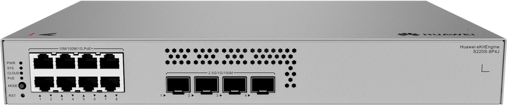Huawei eKitEngie S220S-8P4J 8xGigabit ports (128W PoE+) Switch