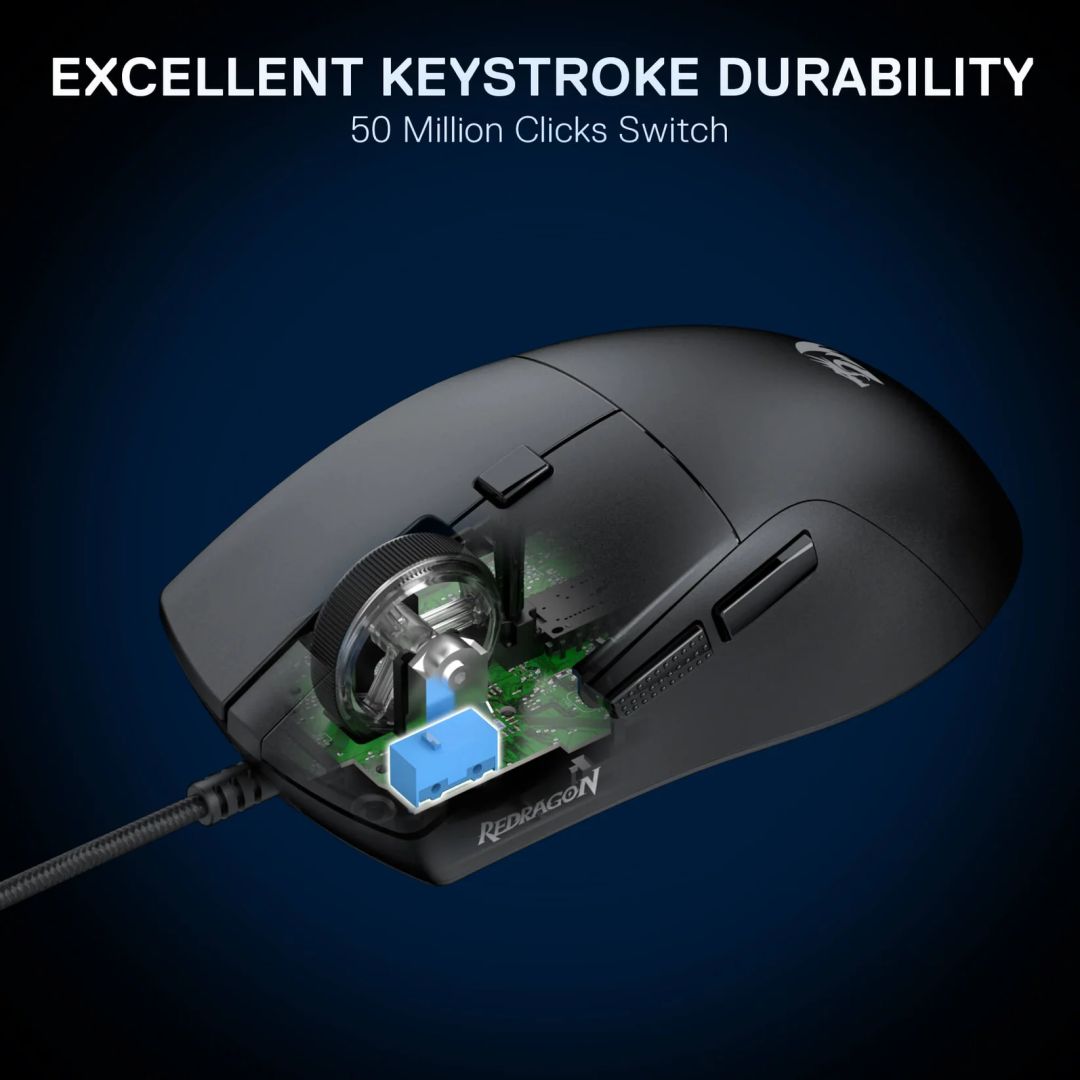 Redragon M618 Wired Gaming Mouse Black