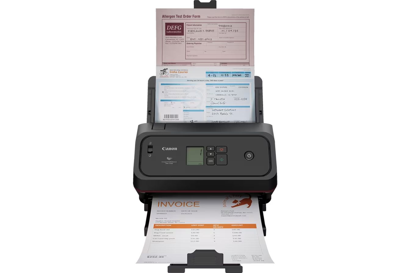Canon imageFORMULA DR-C360 Lapadagolós Szkenner Black