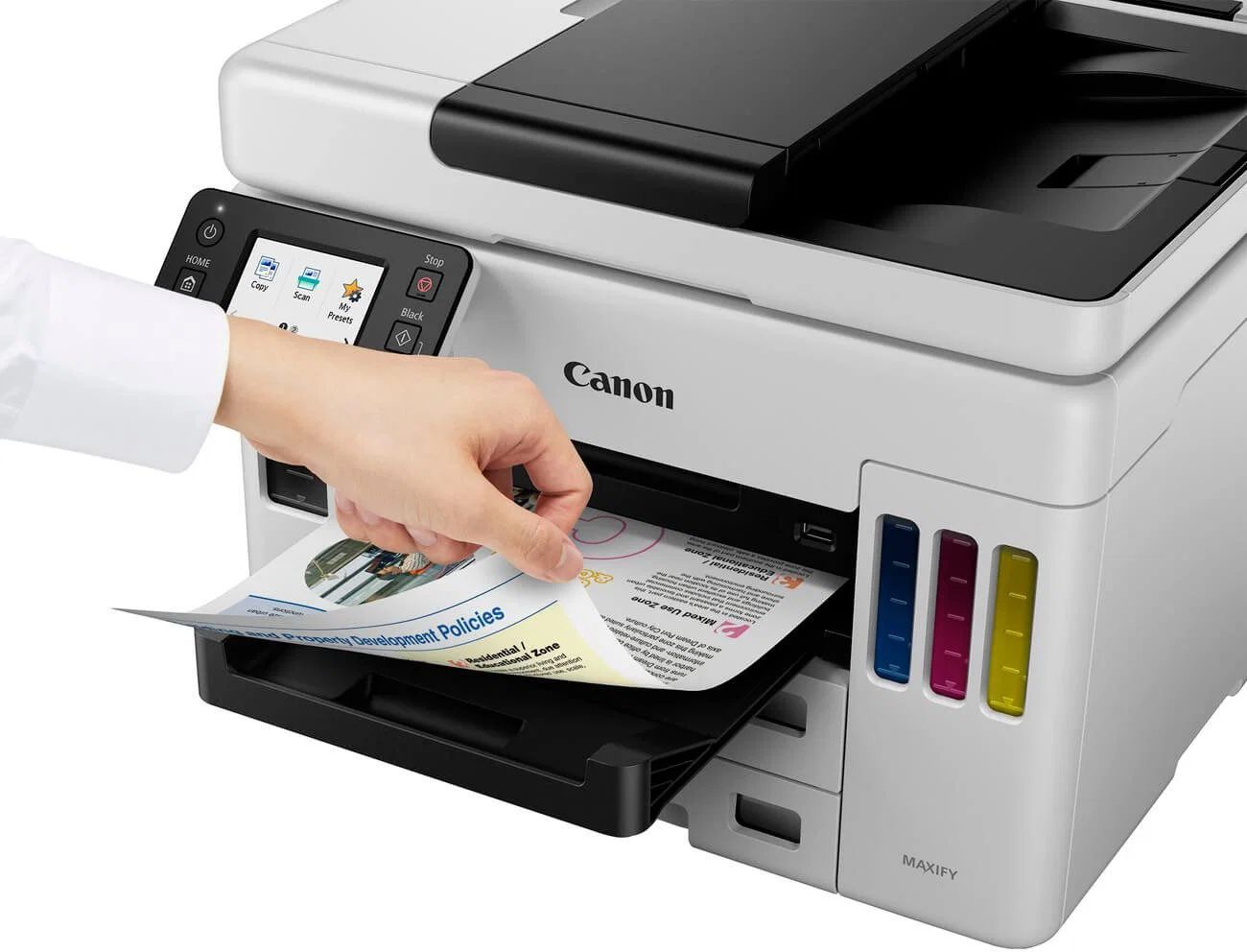 Canon Maxify GX7140 Wireless Tintasugaras Nyomtató/Másoló/Scanner/Fax