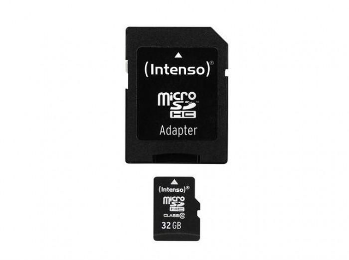 Intenso 32GB microSDXC Class 10 + adapterrel