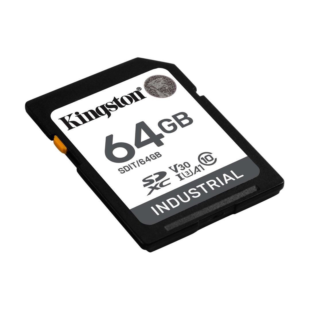 Kingston 64GB SDXC Industrial Class 10 U3 V30 A1