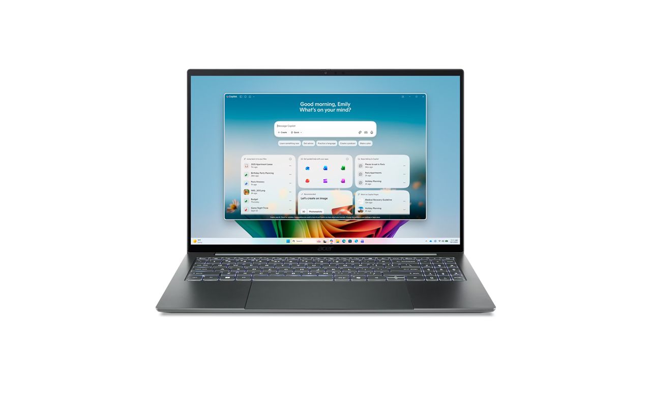 Acer Swift 16 AI SF16-71T-96F8 Stone Grey