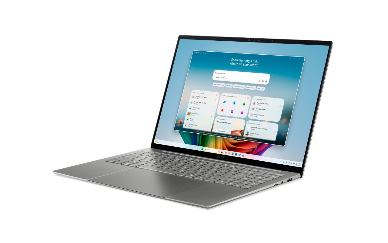 Acer Swift 16 AI SF16-71T-96F8 Stone Grey