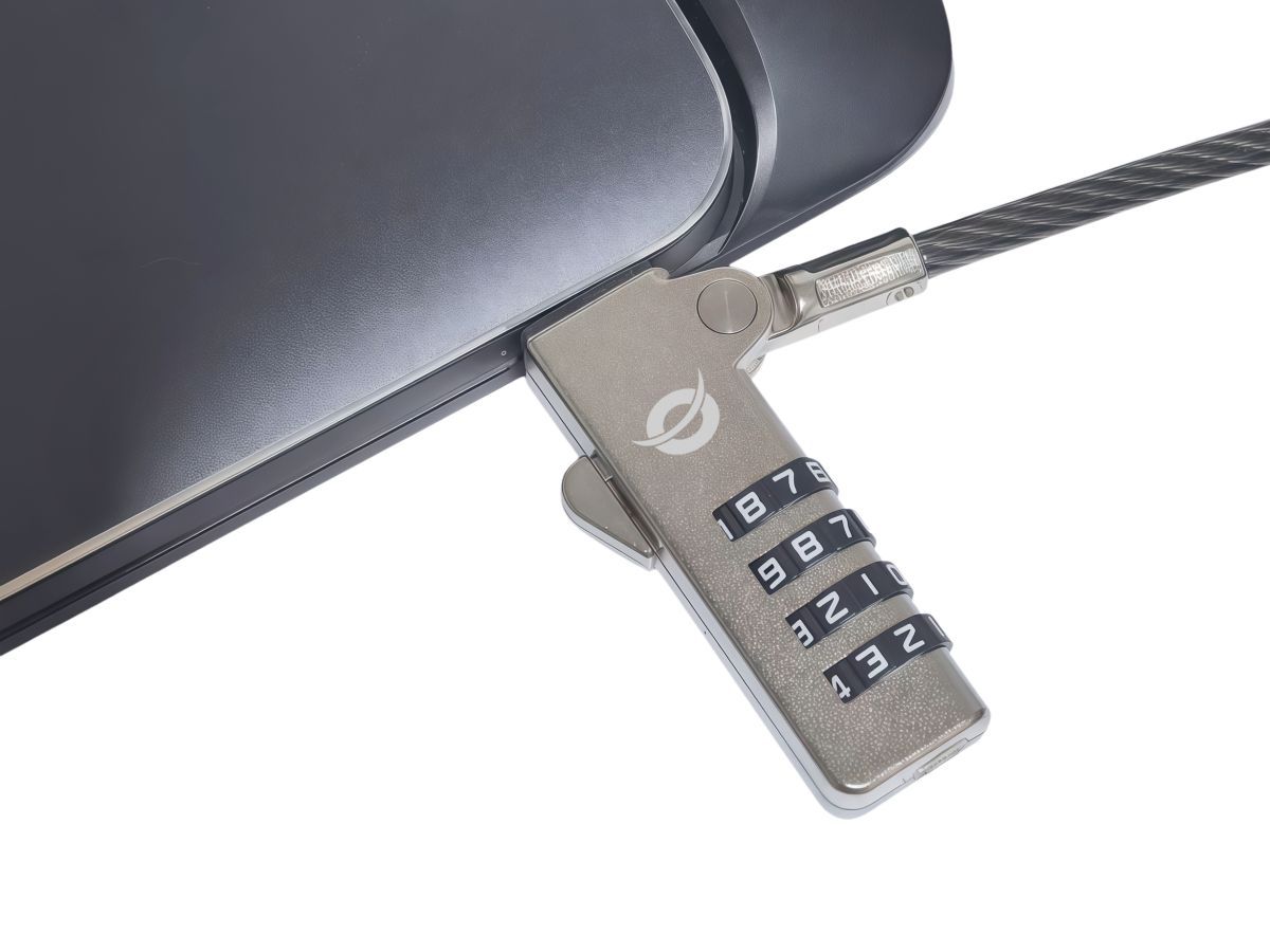 Conceptronic  CUSTODIO01BW Combination Laptop Lock 1,8m Black